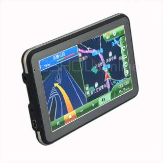 HD Car GPS Navigation Receiver Bluetooth AV IN CE 6.0 RAM 128M 