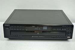 Sony Stereo Compact Disc Multi CD Player Changer CDP CE415  