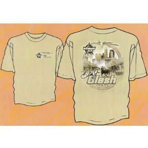 Jr MOTORSPORTS DALE JR CLASH TAN TEE SIZE XL  Sports 