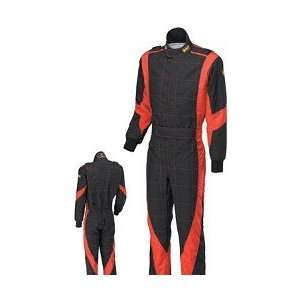   OMP KK01709073xx KARTING SUITS CHAMP KART Black/red  Sizes 44 60