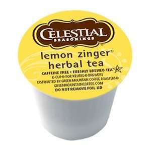   Lemon Zinger Herbal Tea for Keurig Brewing Systems 24 K Cups (3 Pack