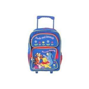   Pooh Tigger & Eeyore Rolling Backpack  Luggage style Toys & Games