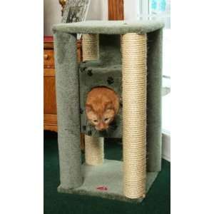  Suspended Cat Condo Play Center  Color GREY  Size ONE 