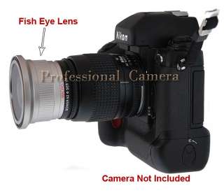 NEW☆ .42x Fisheye Macro lens for NIKON D60 D70 D80 D90  