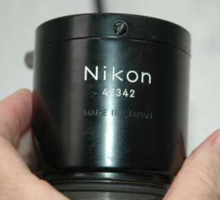 Vintage Nikon Kogaku 74345 64682 Binocular Microscope with Illuminator 
