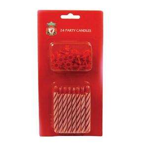 Liverpool Football Club Party Candles x 24  
