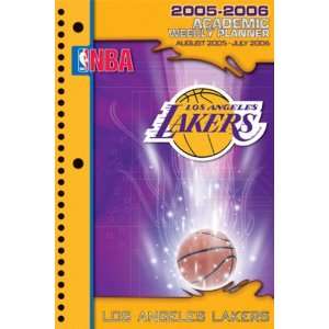  Los Angeles Lakers 2004 05 Academic Weekly Planner Sports 