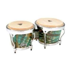  Latin Percussion Aspire Accent Series Wood Bongos   Green 