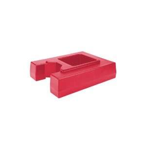  Cambro Camtainer Riser, Fits 1000lcd And Uc2000, Hot Red 
