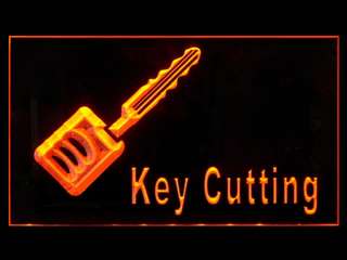 190017O LED Sign OPEN Key Cutting Cut Shop Display  