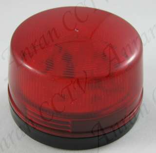 RED SECURITY SYSTEM ALARM OUTDOOR STROBE LIGHT  