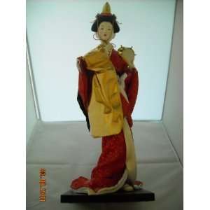  Japanese Geisha Large Doll New With Box 