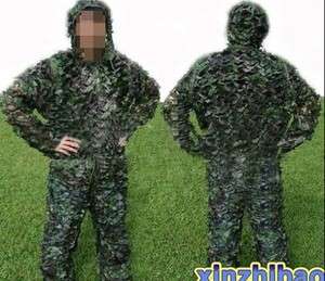 Paintball Hunting Bird watching Camouflage Ghillie Suit Tunic&Pants 