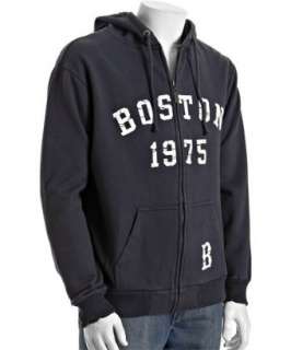 Red Jacket navy fleece Boston Red Sox Stone Wall hoodie   up 