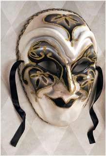   Full Size Venetian Carnivale Paper Mache Mask Wall Sculpture  