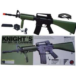  Knights M16 Fully Automatic Electric Airsoft Sports 