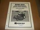 Bush Hog Manuals items in zero turn mower parts 
