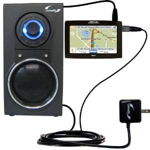   Dual charger also charges the Magellan Maestro 4250 GPS & Navigation