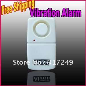  white wireless vibration alarm for door window magnetic 