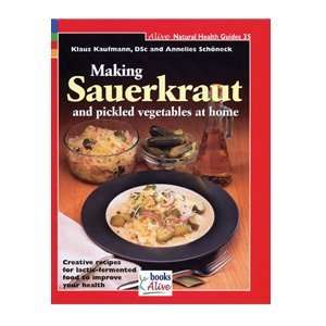 Making Sauerkraut and Pickled Vegetables Book  Grocery 