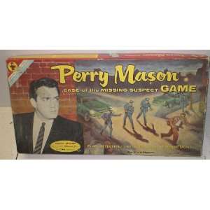  Perry Mason Case of the Missing Suspect Vintage Board Game 