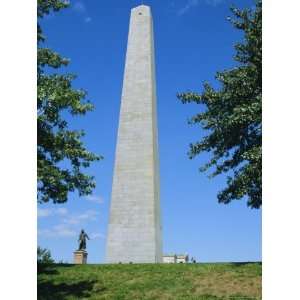 , Bunker Hill Monument, Monument Square, Boston, Massachusetts 