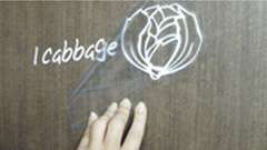 Peel off transfer film carefully from the graphic wall sticker.