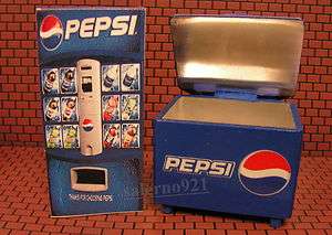 Pepsi Ice Cooler and Soda Vending Machine miniature  