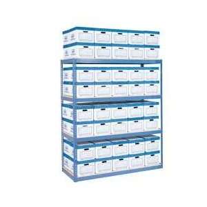   Material 12 In. W x 15 In. D x 10 In. H 15 Record Storage Boxes RSC15
