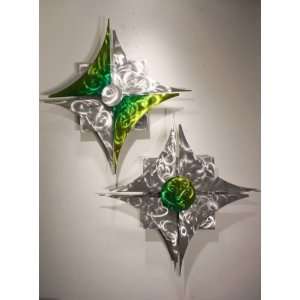  Metal Wall Art, Abstract Star Sculptures Design by Wilmos 