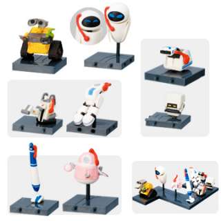   for bidding on a set of FIVE brand new Wall E Gashapon figures