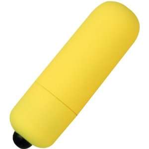  Powerful Waterproof Yellow Velvety Soft Coated Bullet 