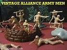 Battle Zone 6pc Jungle Soldiers in HARDER TO FIND POSES Plastic Army 