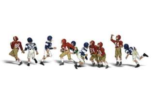 Woodland Scenics N Scale Football Players Pt # A2169  
