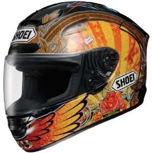 Shoei X Twelve B Boz Full Face Motorcycle Helmet TC 8 Orange XXL 2XL 