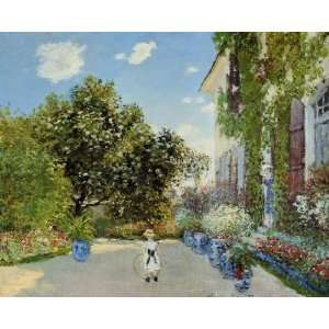   name The Artists House at Argenteuil, by Monet Claude Home