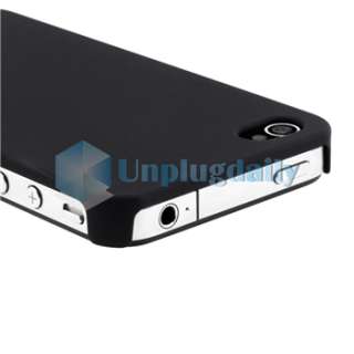   Clip on Case Cover+PRIVACY LCD FILTER Guard for iPhone 4 G 4S  