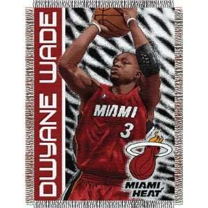  Dwyane Wade   Heat Players 48x 60 Tapestry Throw (NBA 