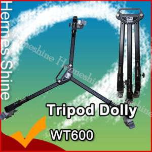 Heavy Duty Professional Camera Video Tripod Dolly WT600  