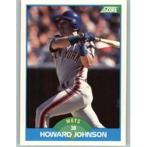  1989 Score #136 Howard Johnson   New York Mets (Baseball 