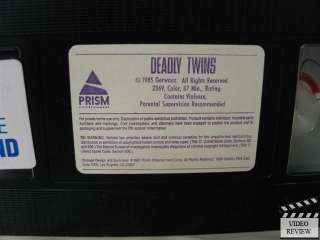 Deadly Twins VHS Judy Landers, Audrey Landers  