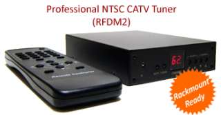   RF Coax To Composite Video Audio Demodulator TV TunerFor NTSC System