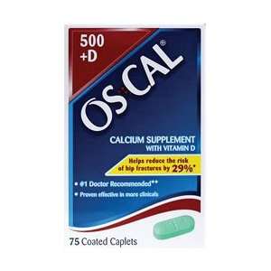  Os Cal 500 Plus D 500 mg 75 Cplts