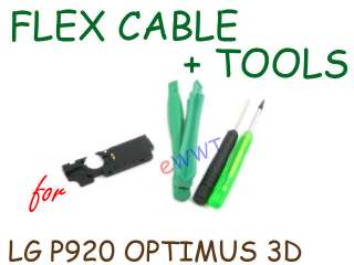 Replacement Buzzer Speaker Flex Cable Part +Tools for LG P920 Optimus 