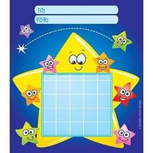  Incentive Chart Pad Stars W/ Faces Toys & Games