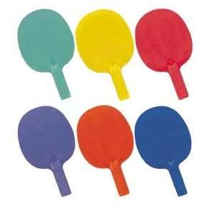  Economy 6 Color Table Tennis Paddle Set