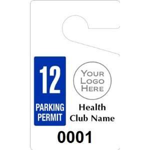   for Health Club Parking Permits ValueTag, 3 x 5