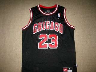 NBA MICHAEL JORDAN Chicago Bulls Alternate Swingman Jersey Size LARGE 