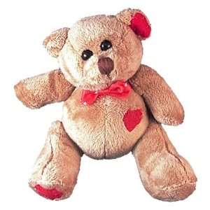  Plush Valentine Patchwork Bean Bag Bears 