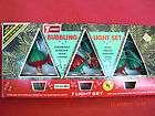 Vintage Beacon Set of 7 BUBBLE LIGHTS, One Burns Out Others Stay Lit